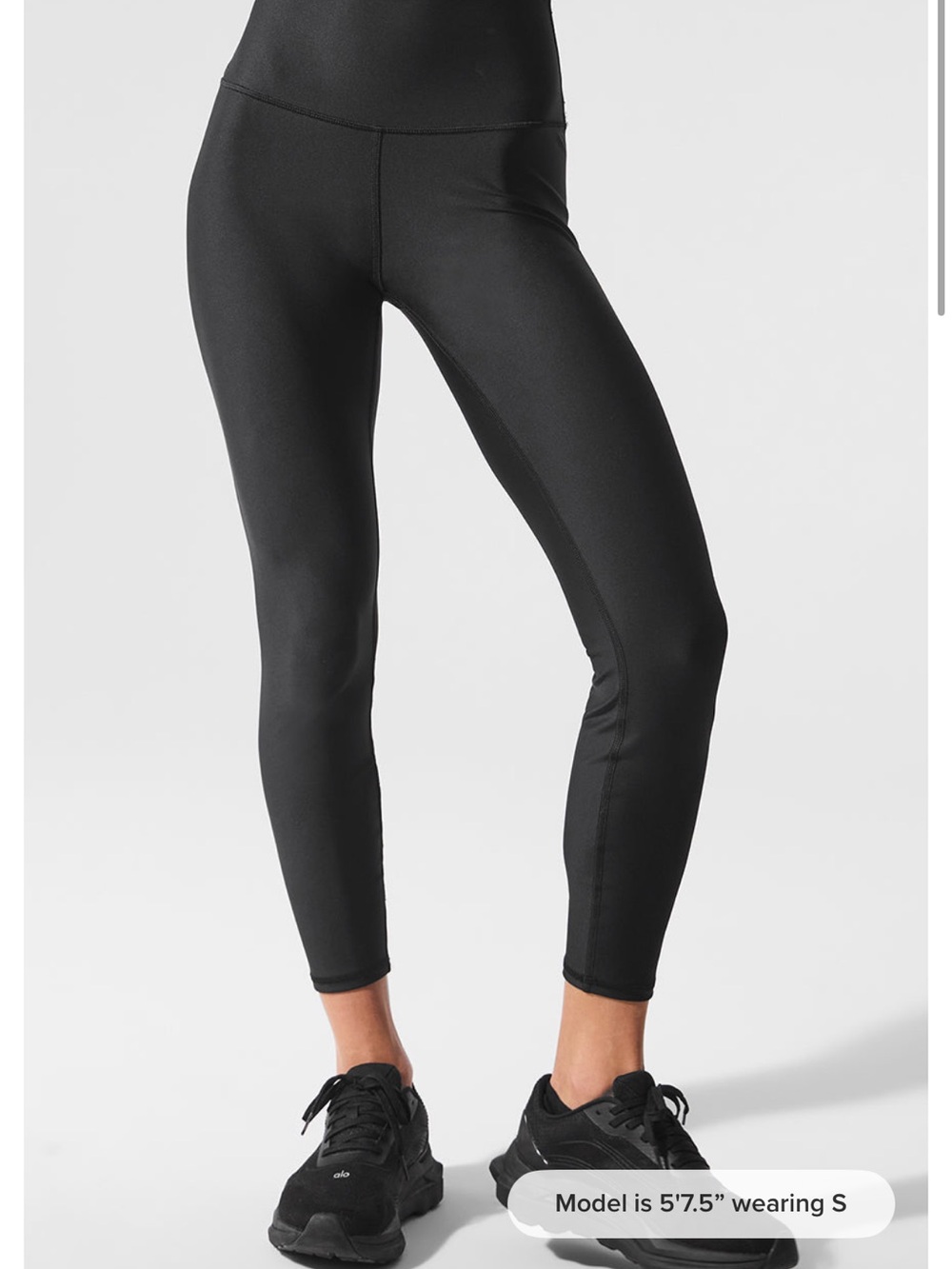 ALO Yoga 7/8 High-Waist Airlift Legging - Black